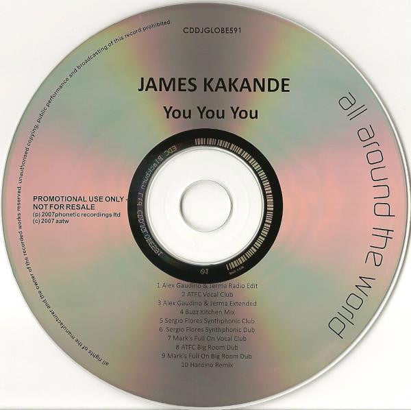 James Kakande : You You You (CD, Promo, Car)