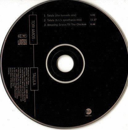 Tori Amos : Talula (Tornado Mix) (CD, Single, CD1)