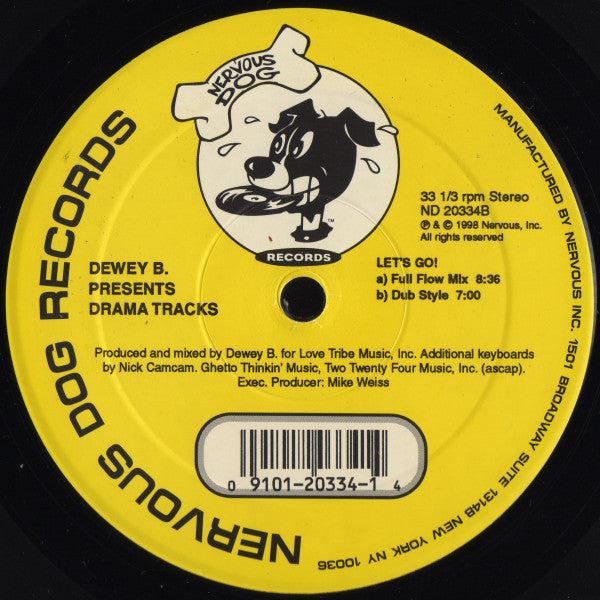 Dewey B. : Drama Tracks (12")