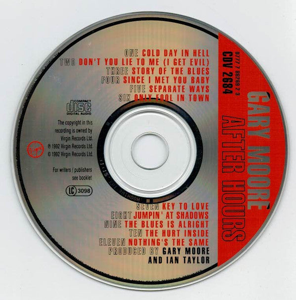 Gary Moore : After Hours (CD, Album)