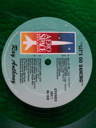 Arthur Murray, Ray Anthony & His Orchestra : Let's Go Dancing (LP, Gre)