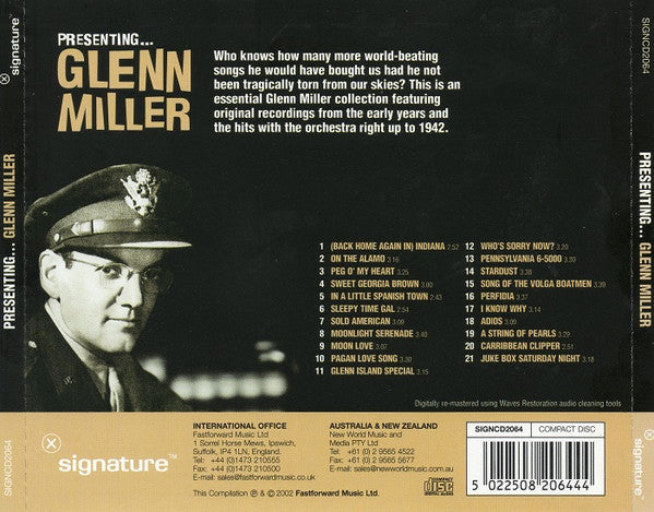 Glenn Miller : Presenting.... Glenn Miller (CD, Comp, RM)