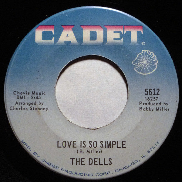 The Dells : Stay In My Corner / Love Is So Simple (7", Single)