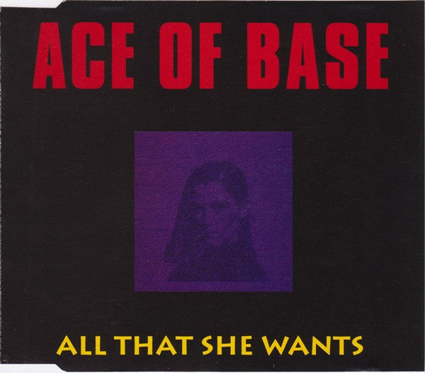 Ace Of Base : All That She Wants (CD, Single)
