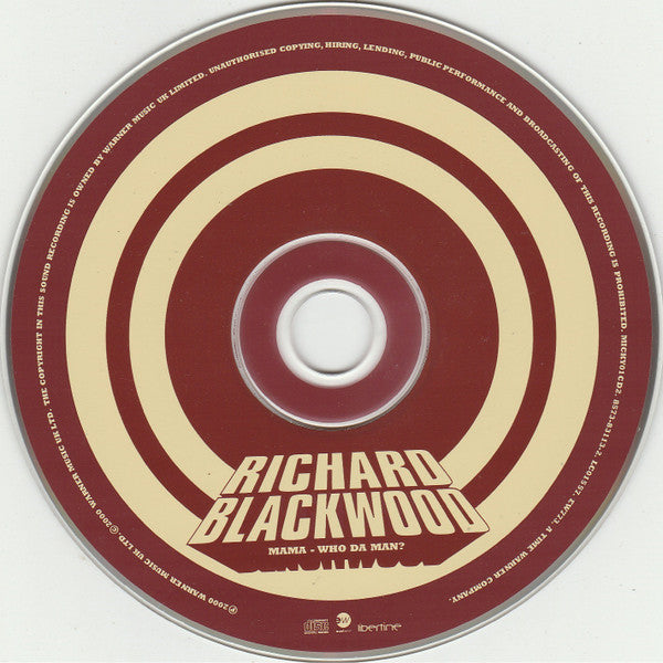 Richard Blackwood : Mama - Who Da Man? (CD, Maxi, CD2)