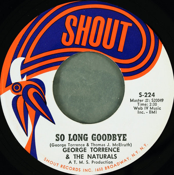 George Torrence & The Naturals (29) : (Mama Come Quick, And Bring Your) Lickin' Stick (7", Spe)