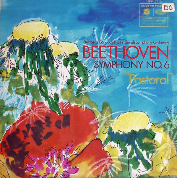 Ludwig van Beethoven, William Steinberg Conducts Pittsburgh Symphony Orchestra : Symphony No. 6 "Pastoral" (LP)