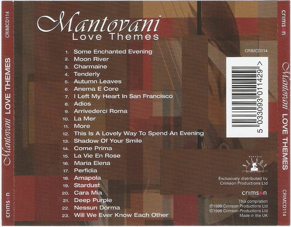 Mantovani : Love Themes (CD, Comp)