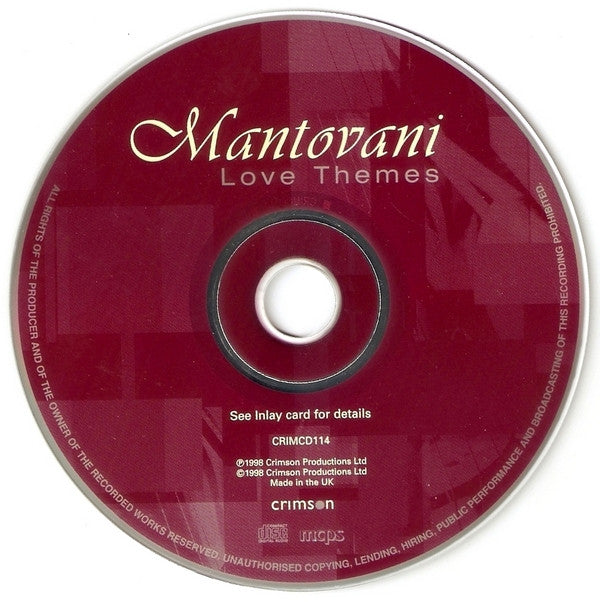 Mantovani : Love Themes (CD, Comp)