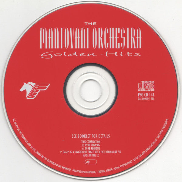 The Mantovani Orchestra : Golden Hits (CD, Album)