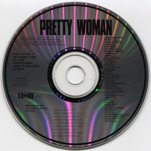 Various : Pretty Woman (Original Motion Picture Soundtrack) (CD, Comp, RE)