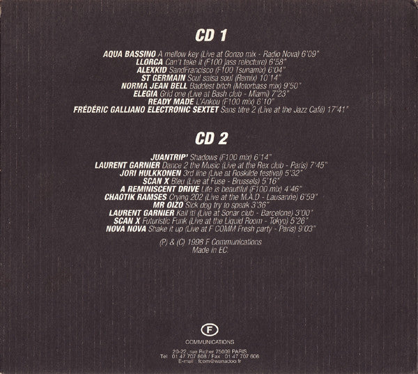 Various : Live And Rare (2xCD, Comp, Ltd, Promo, Car)