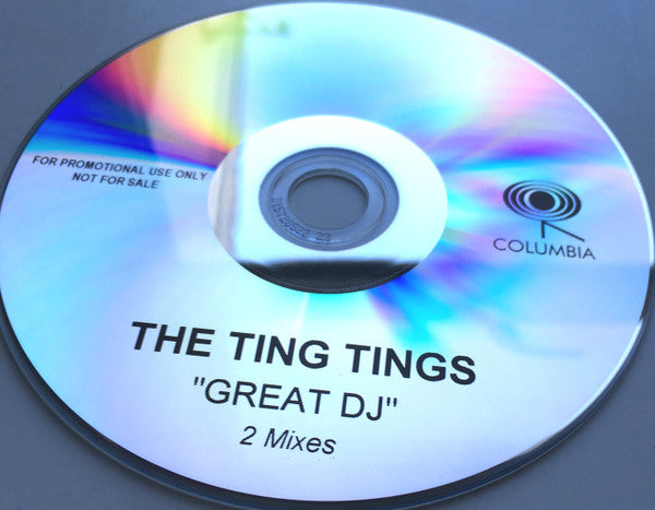 The Ting Tings : Great DJ (CDr, Promo)