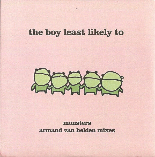 The Boy Least Likely To : Monsters (CDr, Promo)