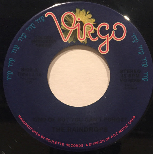 The Raindrops : Kind Of Boy You Can't Forget / What A Guy (7", RE)
