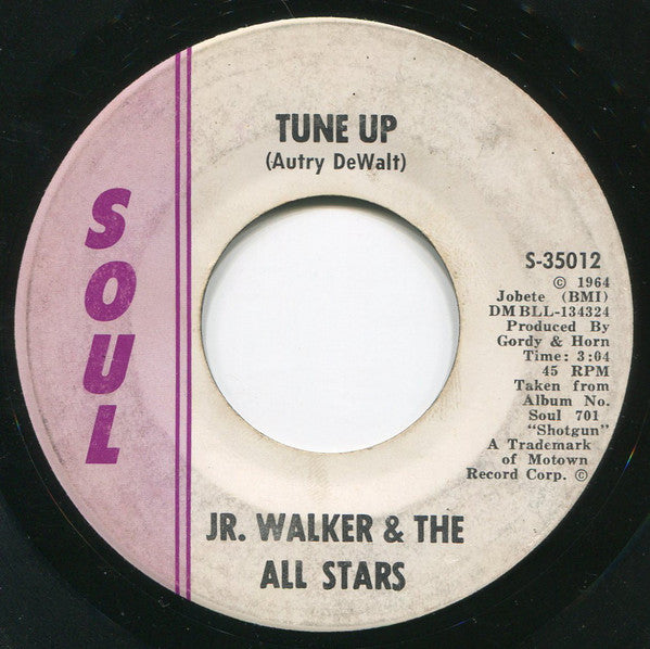 Jr. Walker And The All Stars* : Do The Boomerang / Tune Up (7", Single)