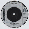 Dobie Gray : If Love Must Go (7", Single)