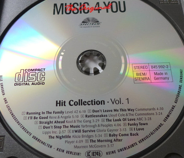 Various : The Original Music 4 You - Hit Collection - Vol. 1 (CD, Comp)