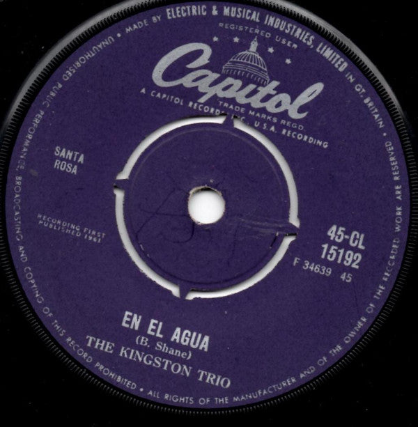 Kingston Trio : Como Se Viene, Se Va (7", Single)