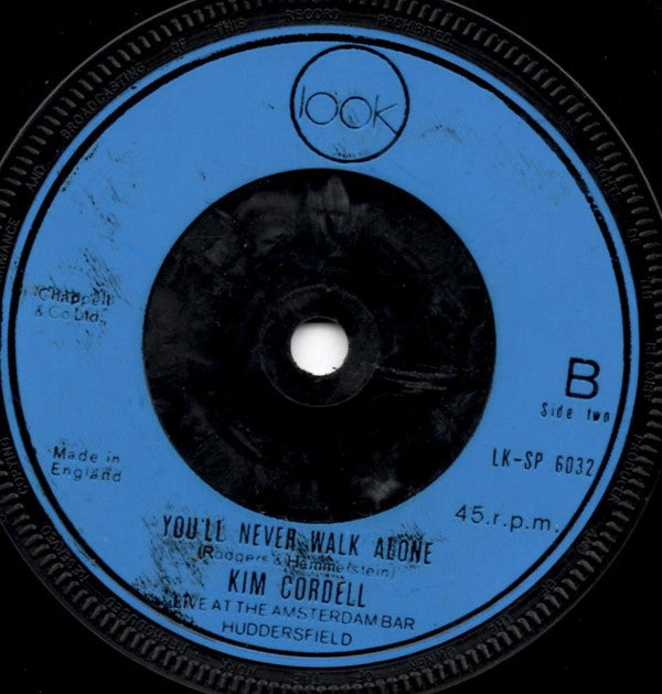 Kim Cordell : We're Having A Gang Bang (7", Single, Blu)