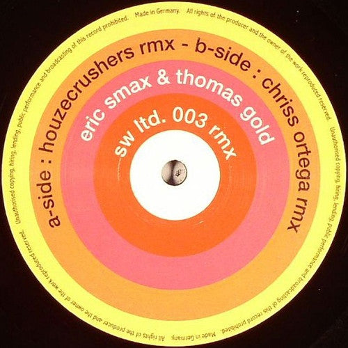 Eric Smax & Thomas Gold : The Feeling (12")