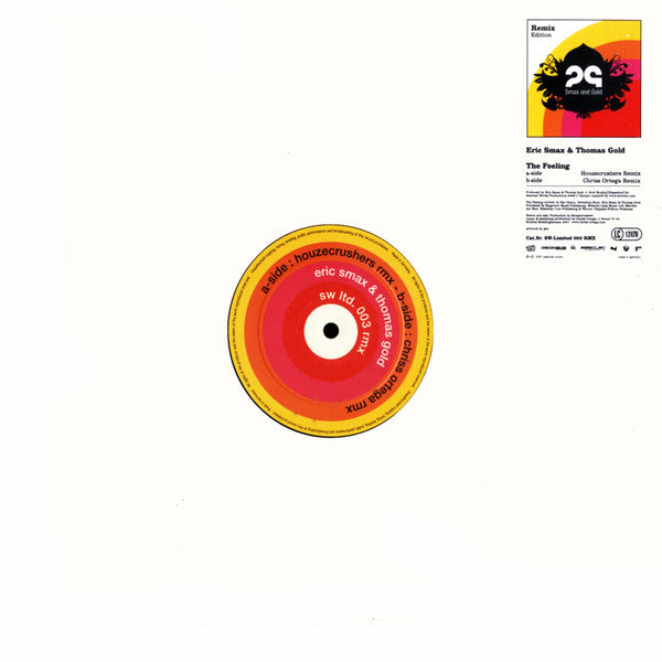 Eric Smax & Thomas Gold : The Feeling (12")