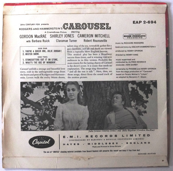 Rodgers & Hammerstein : Carousel (7", EP)