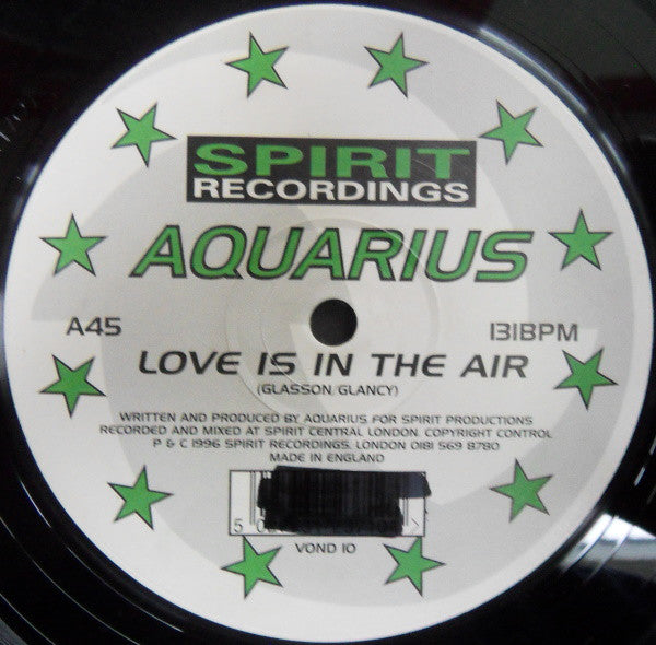 Aquarius (2) : Love Is In The Air (12")