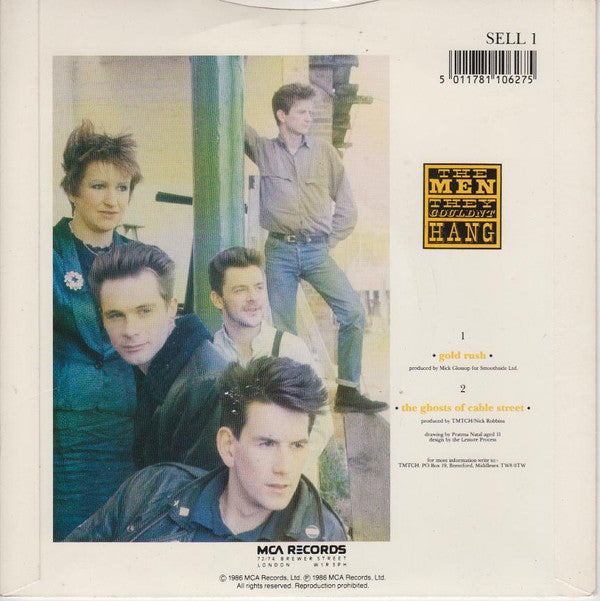 The Men They Couldn't Hang : Gold Rush (7", Single)