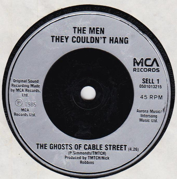 The Men They Couldn't Hang : Gold Rush (7", Single)