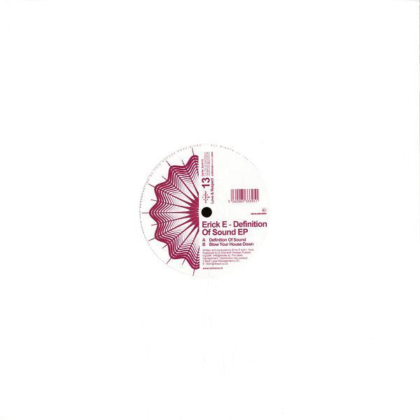 Erick E : Definition Of Sound EP (12")
