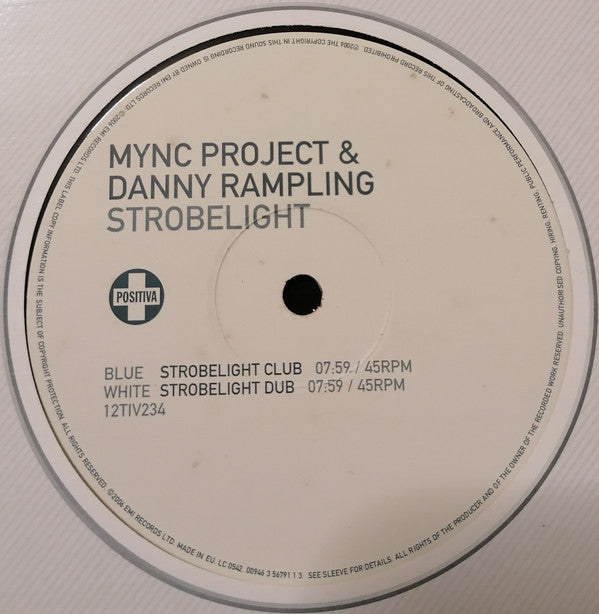 MYNC Project & Danny Rampling : Strobelight (12")