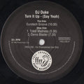 DJ Duke : Turn It Up - (Say Yeah) (2x12", Promo)