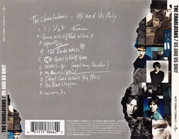 The Charlatans : Us And Us Only (CD, Album)