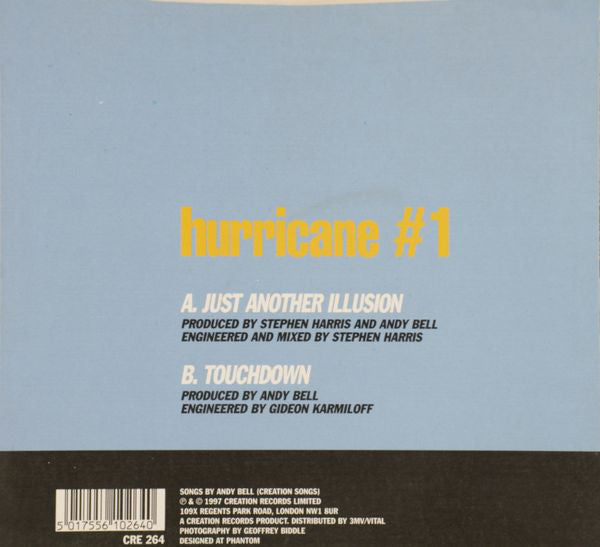 Hurricane #1 : Just Another Illusion (7", Single)