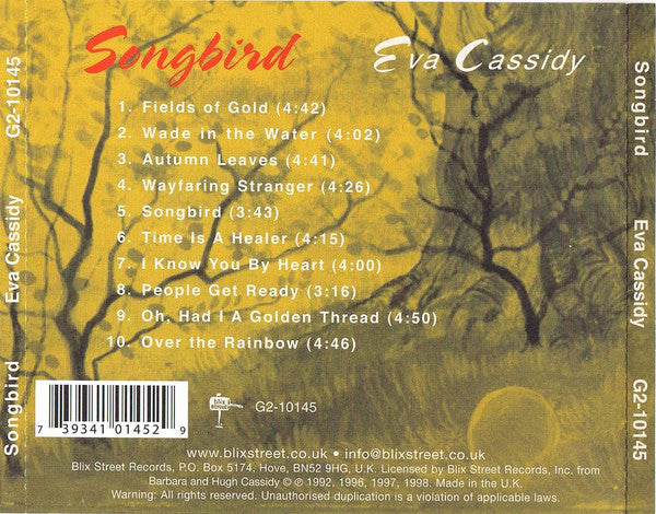 Eva Cassidy : Songbird (CD, Comp, RE)