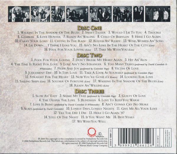 Whitesnake : 30th Anniversary Collection (3xCD, Comp, RE, RM)