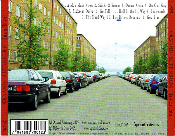 Ornand Altenburg : Backseat Driver (CD, Album)