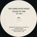 Sound Of One : As I Am (The Unreleased Mixes) (12")
