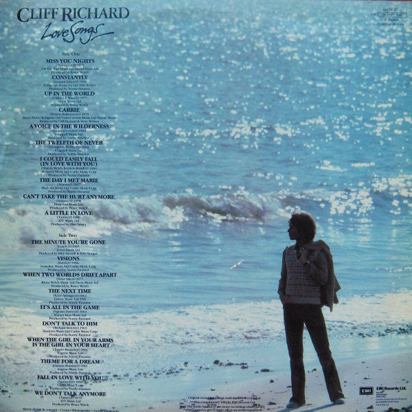 Cliff Richard : Love Songs (LP, Comp, Mono, RM)