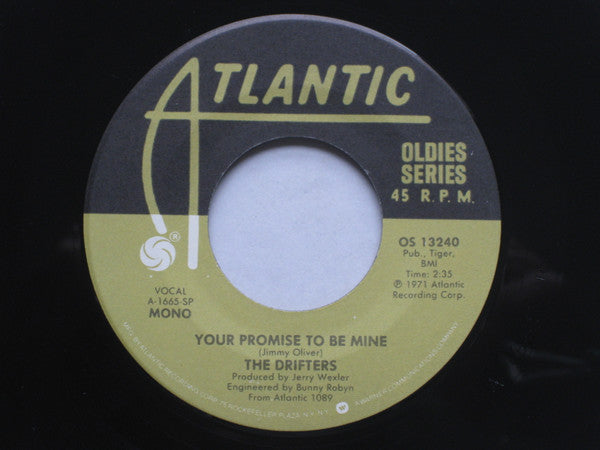 The Drifters : At The Club / Your Promise To Be Mine (7", Mono, RE)