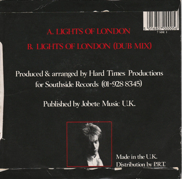 John Harrison (13) : Lights Of London (7")