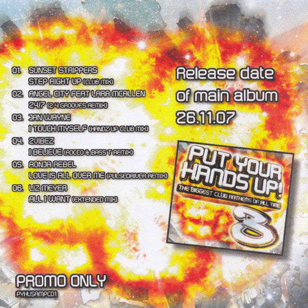 Various : Put Your Hands Up! 3 Sampler (CDr, Smplr)