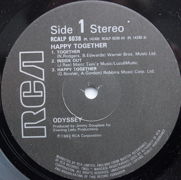 Odyssey (2) : Happy Together (LP, Album)