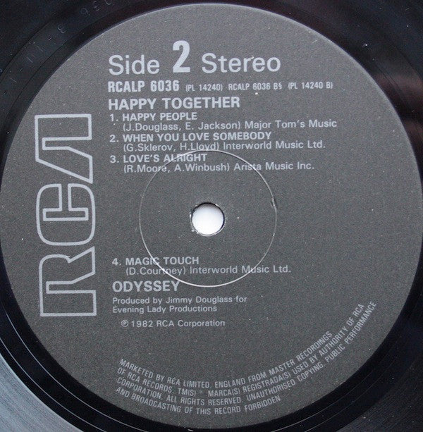 Odyssey (2) : Happy Together (LP, Album)