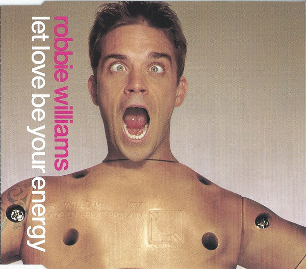 Robbie Williams : Let Love Be Your Energy (CD, Single, Enh, Ltd)