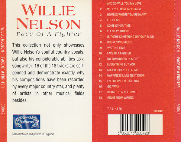 Willie Nelson : Face Of A Fighter (18 Great Performances) (CD, Comp)