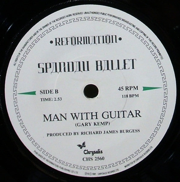Spandau Ballet : Paint Me Down (7", Single, Pap)