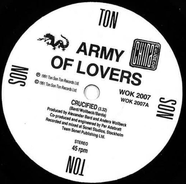 Army Of Lovers : Crucified (7", Single)