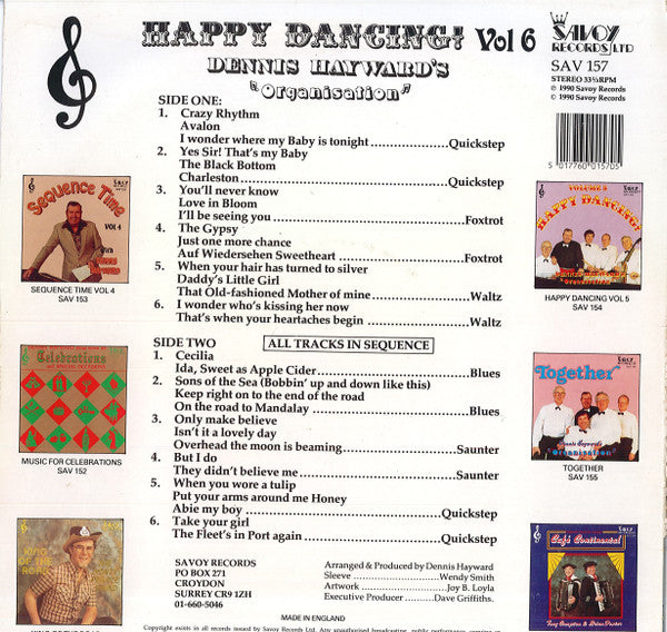 Dennis Hayward's Organisation : Happy Dancing Vol. 6 (LP)